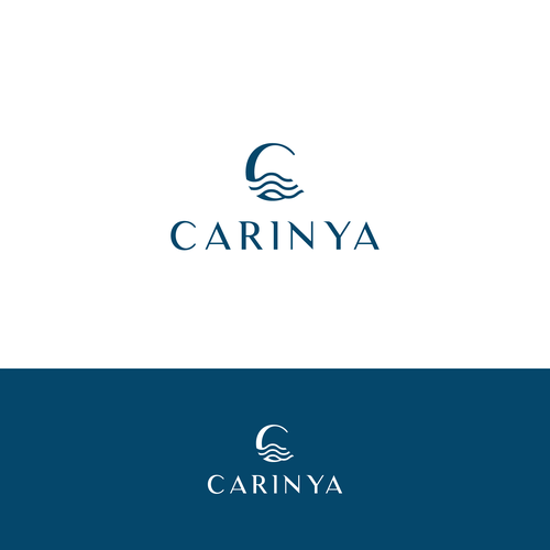 A logo for Carinya Apartments Design by NegativeArt