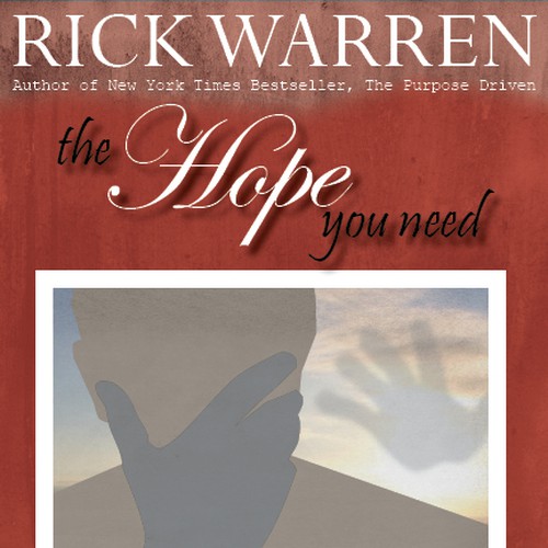 Rhys McIntyreさんのDesign Rick Warren's New Book Coverデザイン