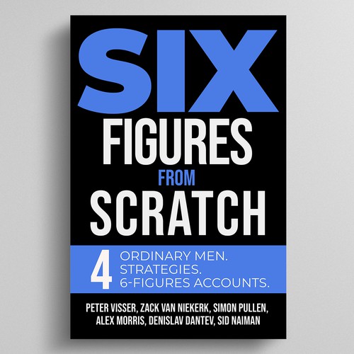 Design an E-book cover that teaches people how to build 6-figure trading accounts, that pops! Design by Dynaaa