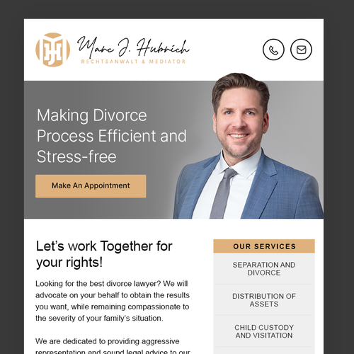 Correo electrónico propuesta en el concurso por thecreatv