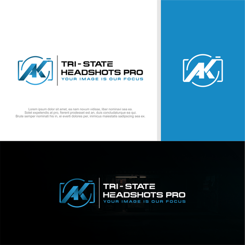 New Logo for Corporate Headshot Photographer - TRISTATEHEADSHOTSPRO Design by MunzArt™