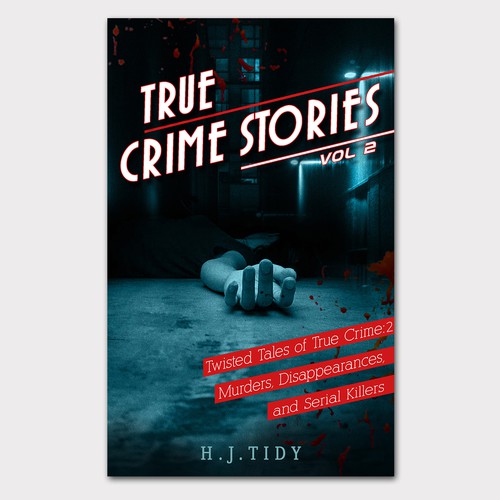 True Crime eBook cover. Diseño de Rafido