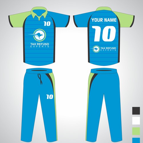 Cricket Team Jersey Design réalisé par ceneel