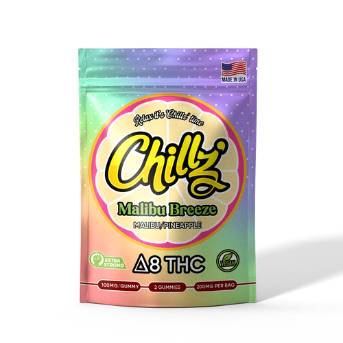 CHILLZ CBD Brand need his new packaging for his DELTA 8 Gummies Design by SONUPARMAR