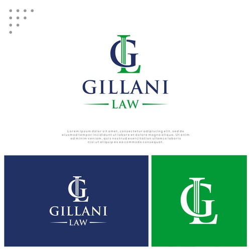 Gillani Law Firm Design by Anjum Shorna™