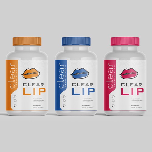 Bottle Labeling for Probiotic Company Design by ideasLab°