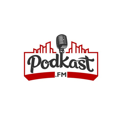 📣 our PODKAST.FM radio needs its logo Design by Lemonetea design