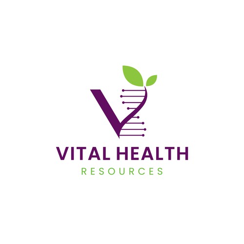 Vital Health Resources Logo Diseño de smitadesign