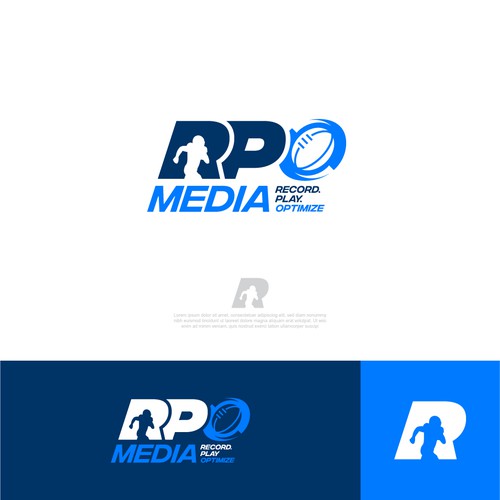 Design a Bold Sports Media Logo for RPO Media – The ESPN for High School Athletes (Think Overtime x Design by semburat