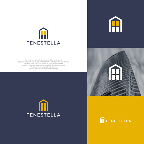 Window and Glass Company Logo Design por artamora™