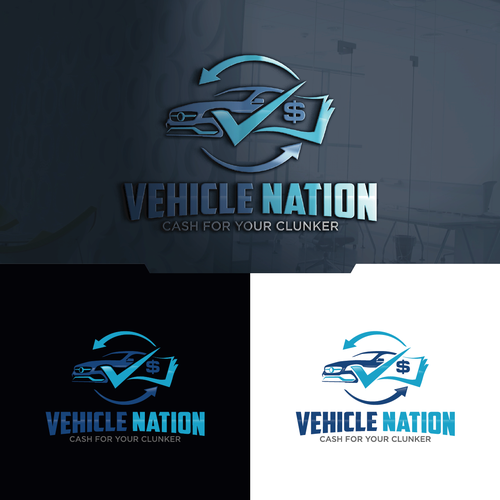 Vehicle Nation Seeks Logo For Junk Car Business. Design by ryART