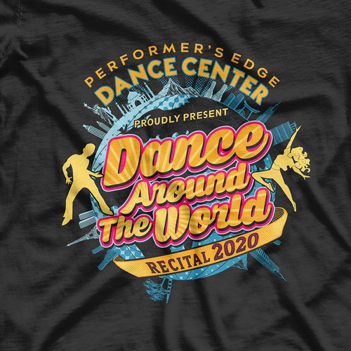 Dance Recital T Shirt Designs Illustrationarttutorial