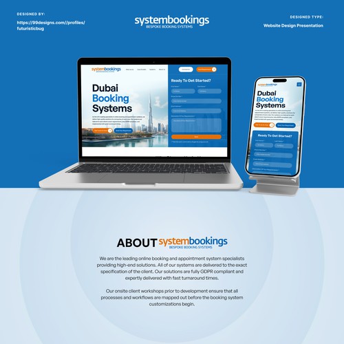 Design our Dubai website Design by FuturisticBug