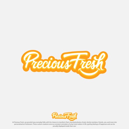 Create a Captivating Logo for Precious Fresh: Air fresheners that make you smile. Design by Divinehigh01