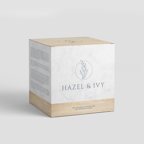 High end mid century modern planter and stand elegant box design Design by Rusmanhadi