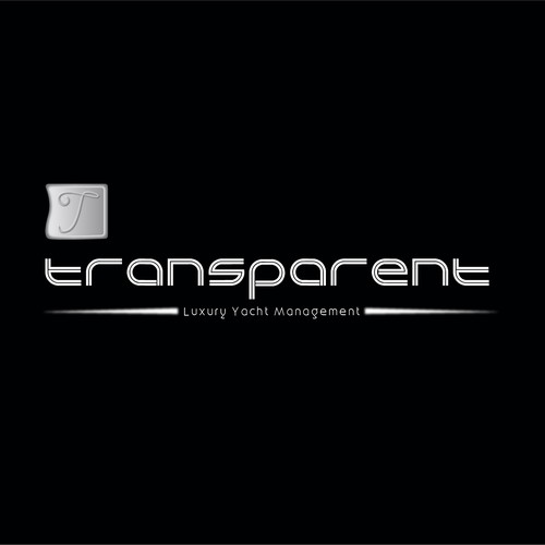 logo for TRANSPARENT Luxury Yacht Management Design by Sugit_ramteke