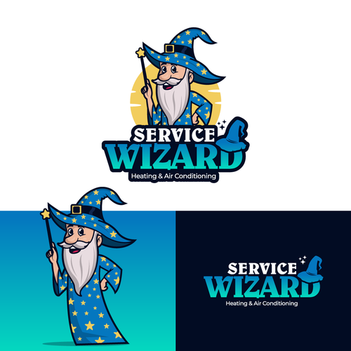 Service Wizard Logo Design by Luel