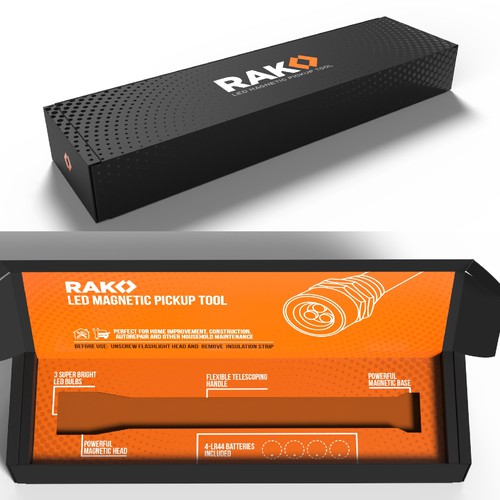 Designs | Design eye catching box packaging for RAK Pro Tools | Product ...