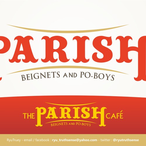 The Parish Cafe needs a new sinage Réalisé par Zendy Brand