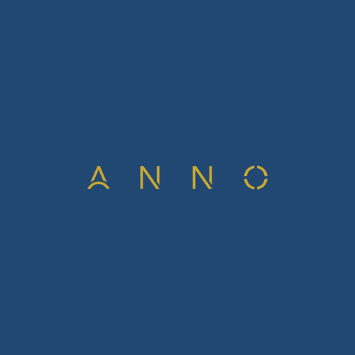 Design Craft a Unique Wordmark and Monogram for ANNO's Luxury Evening Wear por mloeberz™