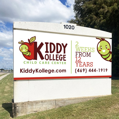 Playful, professional signage for child care center Design by GrApHiC cReAtIoN™