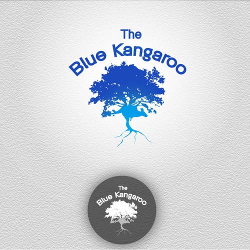 The Blue Kangaroo Cafe's quest for BRAND and Identity. Design by Tye.Haslip