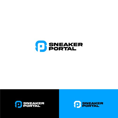 sneaker resale store workflow automation software - modern tech logo design Design by Adik