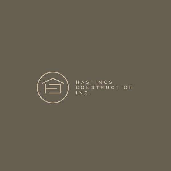 Design by Sergey Trach titled "Logo concept Hasting Construction (Construction)"