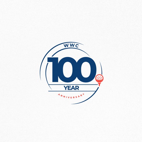 Centennial Anniversary Logo Design réalisé par HikingToday - Camilo