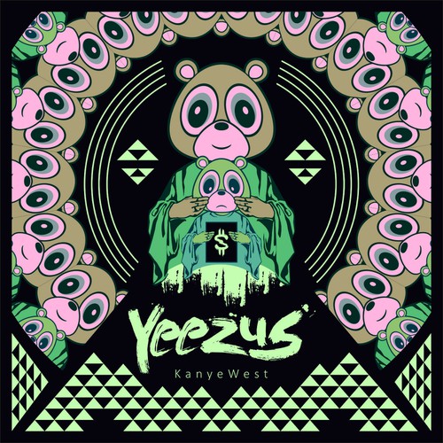 









99designs community contest: Design Kanye West’s new album
cover Design by andidani