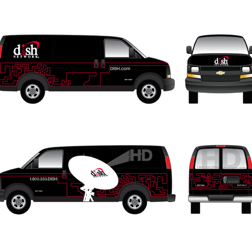 V&S 002 ~ REDESIGN THE DISH NETWORK INSTALLATION FLEET Design by MalJ Design