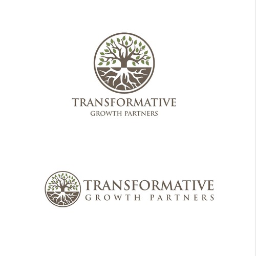 Transformative Growth Partners Logo Design by Garuda