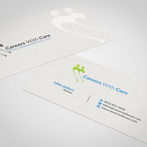 Hire Me business cards Design von Nuhan Enterprise IT