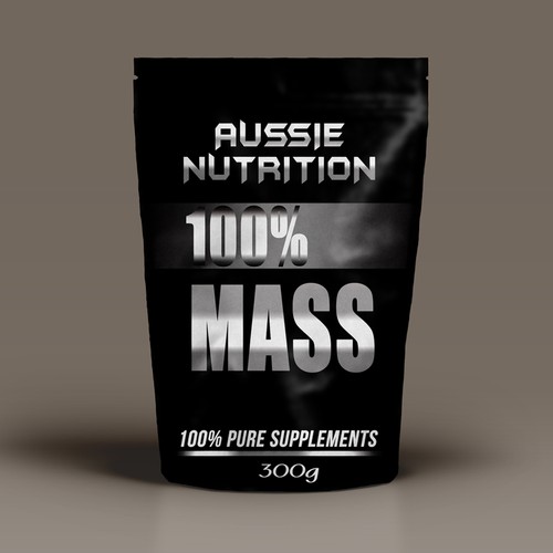 Aussie Nutrition supplement range needs new packaging! Design by LSDdesign