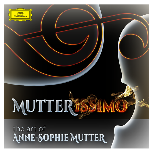 Illustrate the cover for Anne Sophie Mutter’s new album デザイン by Thora