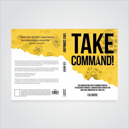 Design my book cover to Take Command! Design by citra designs