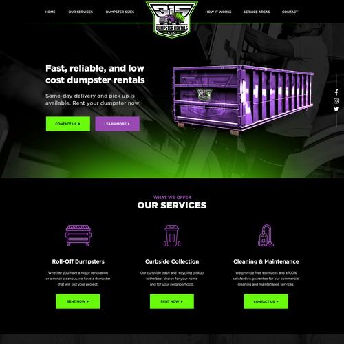 Dumpster Rentals Design by Gabriel™