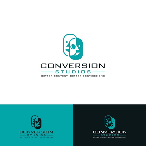 logo design for "conversion studios" photography studio Design by silk route