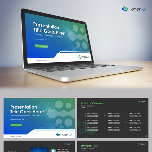 KI-Startup need a creative Powerpoint Template Design Design by Wisden