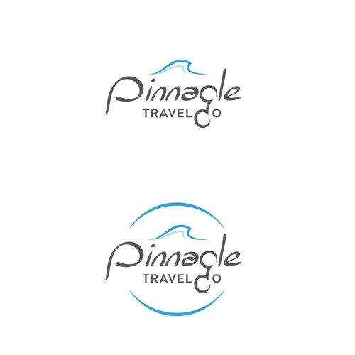 Clean, simple but powerful travel logo for luxury beach and Disney Design by FinD