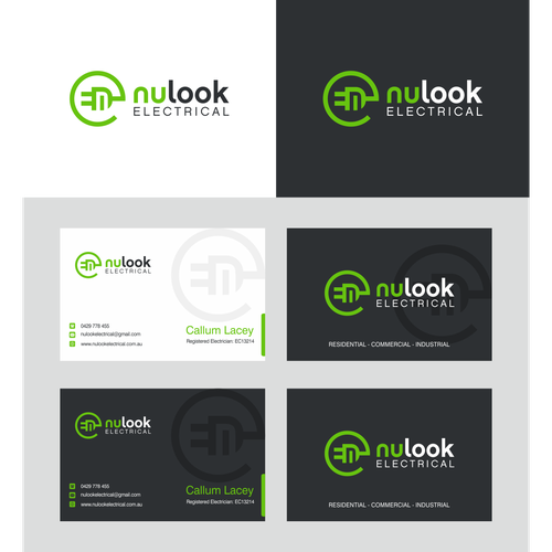 electrical logos for business cards