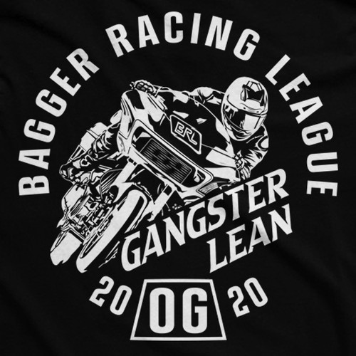 A Bad Ass Tee Shirt Design for a Bad Ass Form of Motorcycle Racing Design by -Diamond Head-