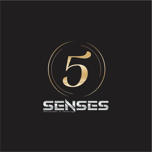 Restaurant logo to stimulate 5 senses Design by Ageng Rezeki