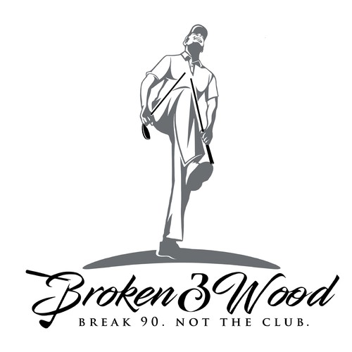 Designs | Broken 3 Wood Brand - Redesign | Logo design contest