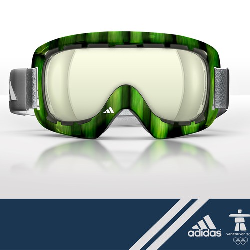 Design adidas goggles for Winter Olympics Design por r u n e