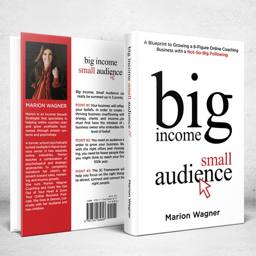 Book cover design to appeal to online entrepreneurs Design by Luigi99