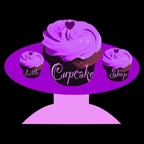 LOGO-  for  CUPCAKE  BAKERY Diseño de Quinnalyn