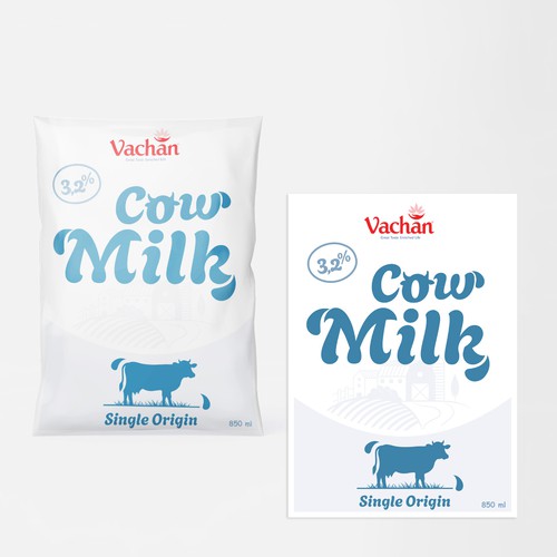 Vachan Cow Milk Design by Molemoz