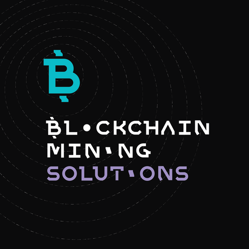 Tech Future Logo Required - Blockchain Mining Solutions Réalisé par BrandsCrafter