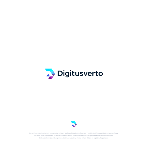 Aspiring and Inspirational logo for a Digital Transformation company Diseño de apn19